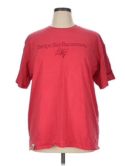 Pre-owned Nike Short Sleeve T-shirt In Burgundy