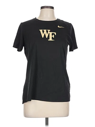 Pre-owned Nike Short Sleeve T-shirt In Gold