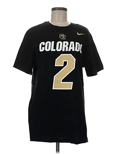 Pre-owned Nike Short Sleeve T-shirt In Gold
