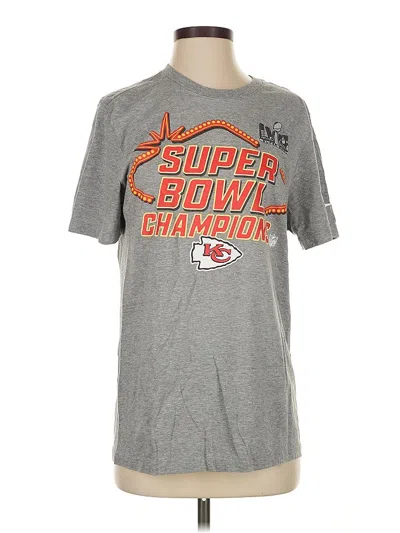 Pre-owned Nike Short Sleeve T-shirt In Gray