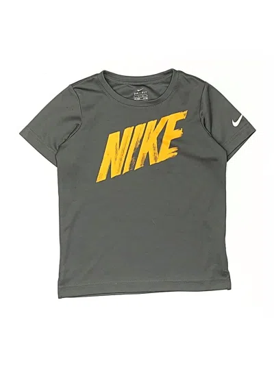 Pre-owned Nike Kids' Short Sleeve T-shirt In Gray
