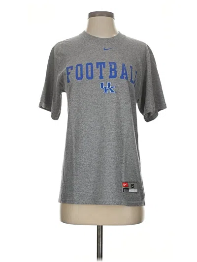 Pre-owned Nike Short Sleeve T-shirt In Gray