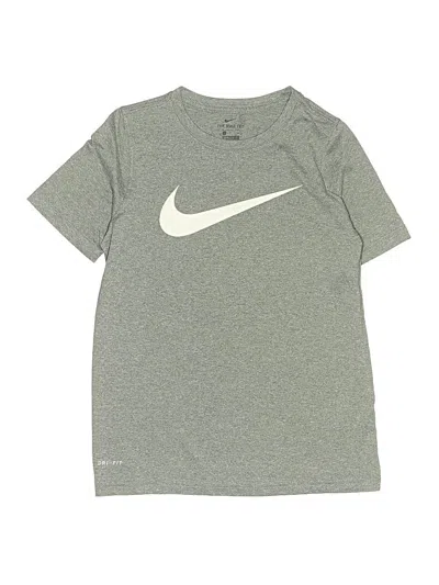 Pre-owned Nike Kids' Short Sleeve T-shirt In Gray
