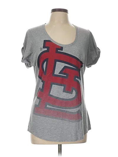 Pre-owned Nike Short Sleeve T-shirt In Gray