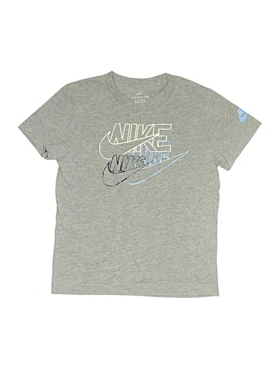 Pre-owned Nike Kids' Short Sleeve T-shirt In Gray