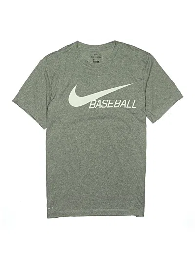 Pre-owned Nike Kids' Short Sleeve T-shirt In Gray