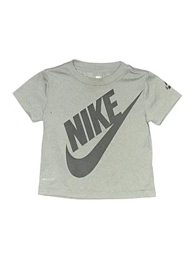 Pre-owned Nike Kids' Short Sleeve T-shirt In Gray