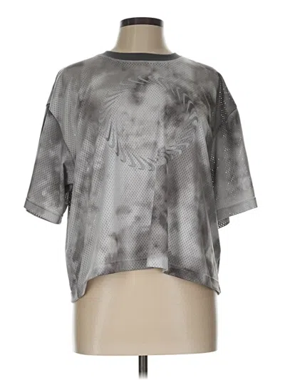 Pre-owned Nike Short Sleeve T-shirt In Gray