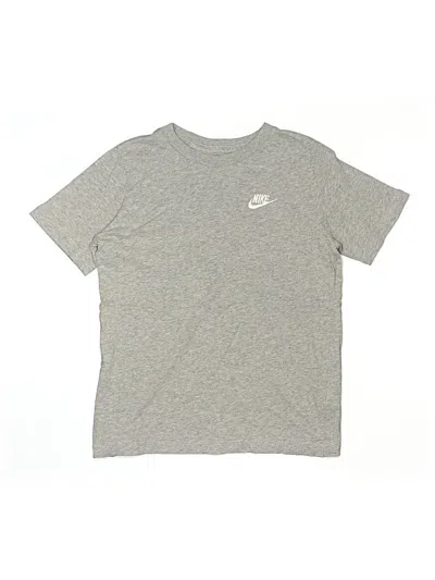 Pre-owned Nike Kids' Short Sleeve T-shirt In Gray