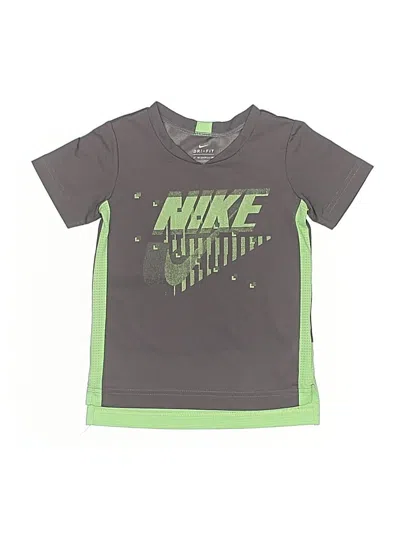 Pre-owned Nike Kids' Short Sleeve T-shirt In Gray