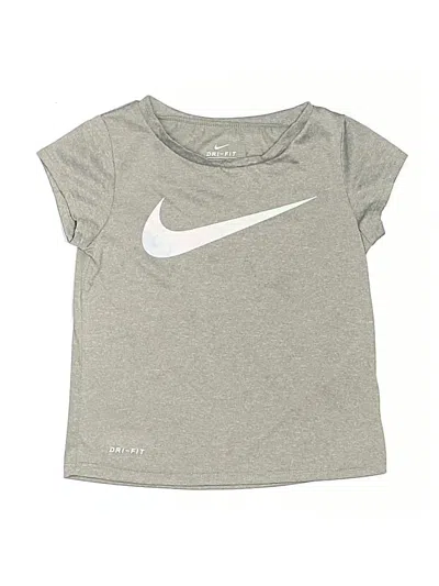 Pre-owned Nike Kids' Short Sleeve T-shirt In Gray