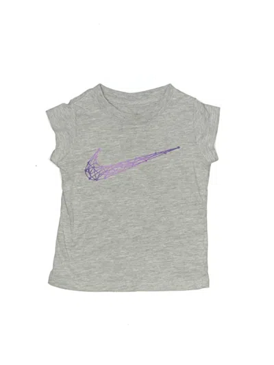 Pre-owned Nike Kids' Short Sleeve T-shirt In Gray
