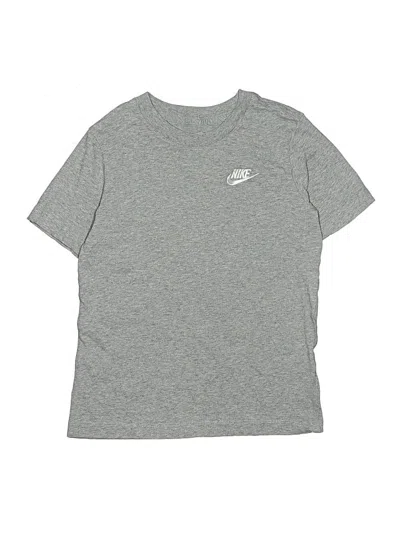Pre-owned Nike Kids' Short Sleeve T-shirt In Gray
