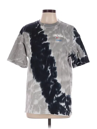 Pre-owned Nike Short Sleeve T-shirt In Gray
