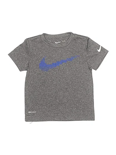 Pre-owned Nike Kids' Short Sleeve T-shirt In Gray