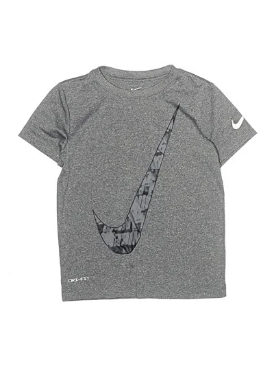 Pre-owned Nike Kids' Short Sleeve T-shirt In Gray