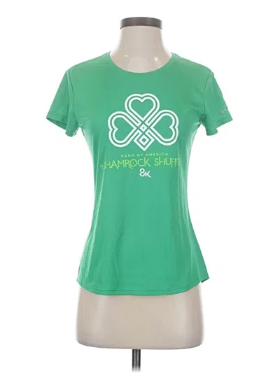 Pre-owned Nike Short Sleeve T-shirt In Green