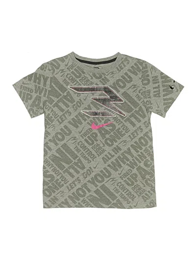 Pre-owned Nike Kids' Short Sleeve T-shirt In Green