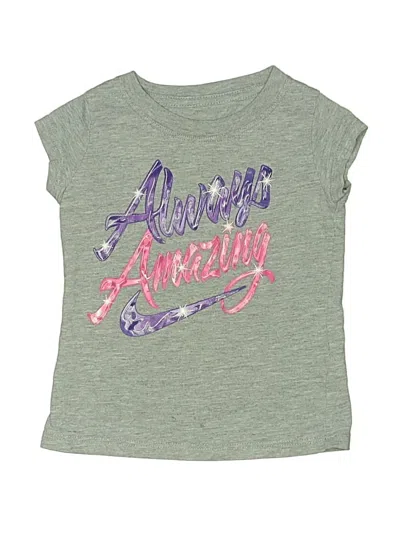 Pre-owned Nike Kids' Short Sleeve T-shirt In Green