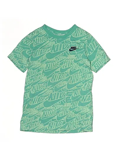 Pre-owned Nike Kids' Short Sleeve T-shirt In Green