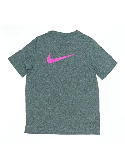 Pre-owned Nike Kids' Short Sleeve T-shirt In Green