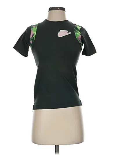 Pre-owned Nike Short Sleeve T-shirt In Green