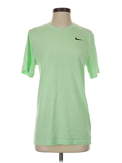 Pre-owned Nike Short Sleeve T-shirt In Green