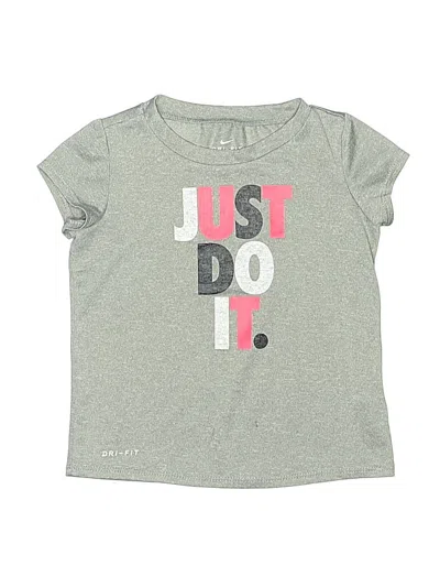 Pre-owned Nike Kids' Short Sleeve T-shirt In Green