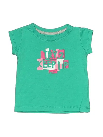 Pre-owned Nike Babies' Short Sleeve T-shirt In Green