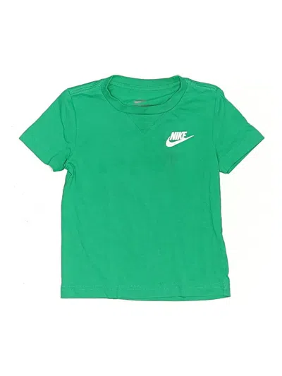 Pre-owned Nike Kids' Short Sleeve T-shirt In Green