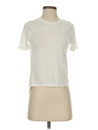 Pre-owned Nike Short Sleeve T-shirt In Ivory