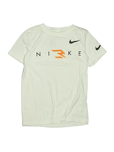 Pre-owned Nike Kids' Short Sleeve T-shirt In Ivory