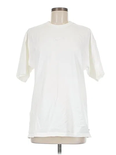 Pre-owned Nike Short Sleeve T-shirt In Ivory