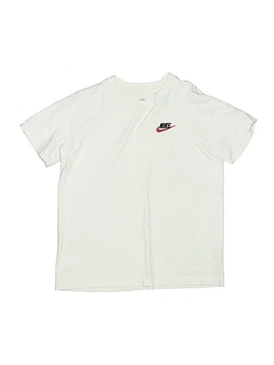 Pre-owned Nike Kids' Short Sleeve T-shirt In Ivory