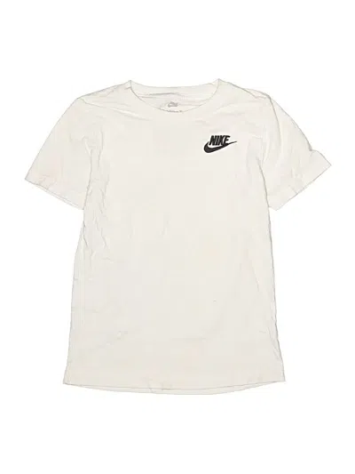 Pre-owned Nike Kids' Short Sleeve T-shirt In Ivory