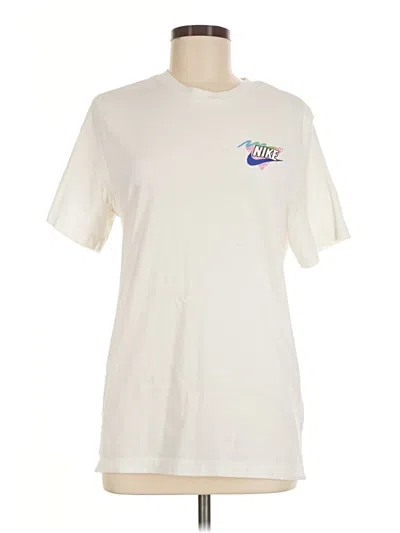 Pre-owned Nike Short Sleeve T-shirt In Ivory