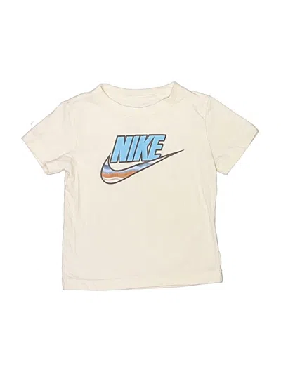 Pre-owned Nike Kids' Short Sleeve T-shirt In Ivory
