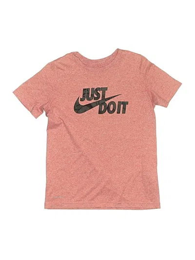 Pre-owned Nike Kids' Short Sleeve T-shirt In Orange