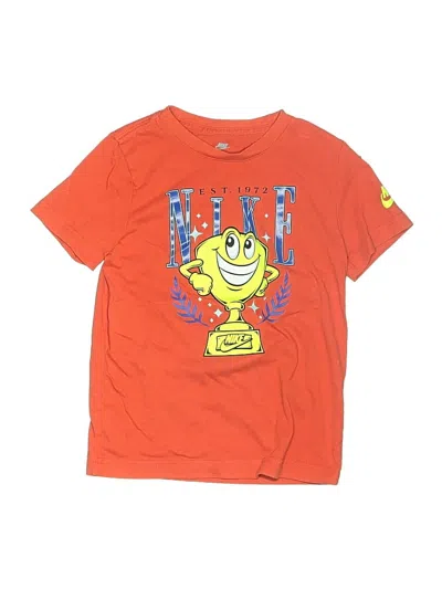 Pre-owned Nike Kids' Short Sleeve T-shirt In Orange