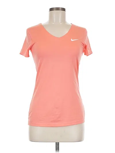 Pre-owned Nike Short Sleeve T-shirt In Orange