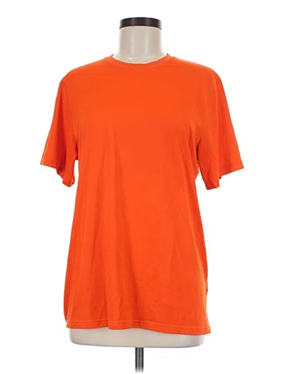 Pre-owned Nike Short Sleeve T-shirt In Orange