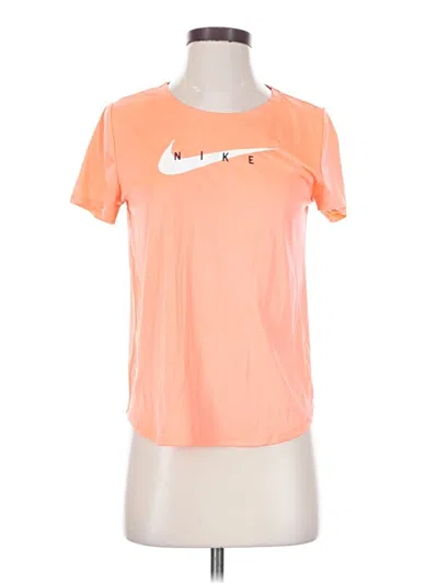 Pre-owned Nike Short Sleeve T-shirt In Orange