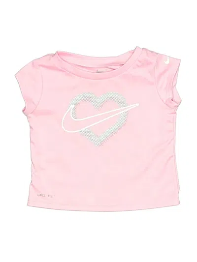 Pre-owned Nike Babies' Short Sleeve T-shirt In Pink