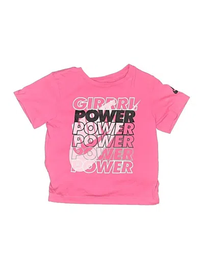 Pre-owned Nike Kids' Short Sleeve T-shirt In Pink