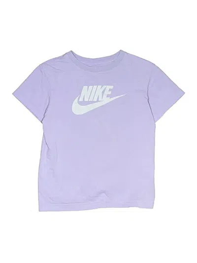 Pre-owned Nike Kids' Short Sleeve T-shirt In Purple
