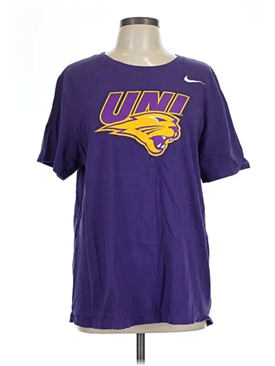 Pre-owned Nike Short Sleeve T-shirt In Purple