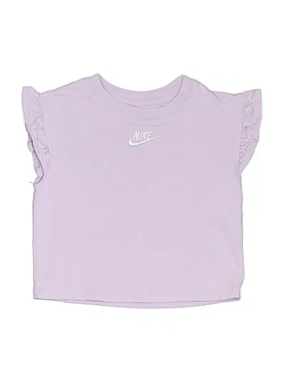 Pre-owned Nike Kids' Short Sleeve T-shirt In Purple