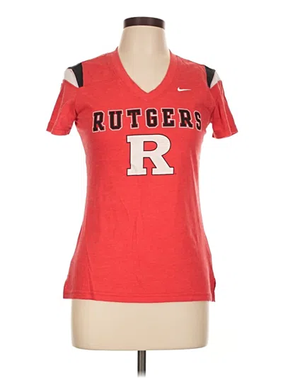 Pre-owned Nike Short Sleeve T-shirt In Red