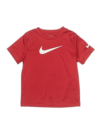 Pre-owned Nike Kids' Short Sleeve T-shirt In Red