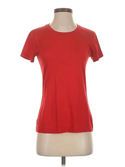 Pre-owned Nike Short Sleeve T-shirt In Red